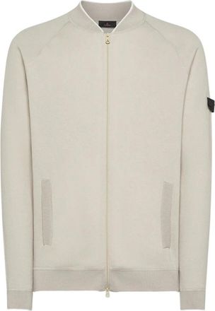 Peuterey Mosk Beige Sweater - Heren - Vesten - Beige - M - Truien & Vesten