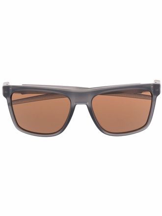 Oakley Occhiali da sole rettangolari Leffingwell - Grigio