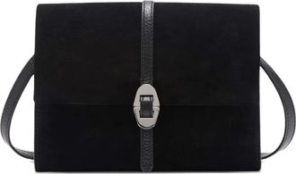 Coccinelle Borsa a tracolla in pelle scamosciata - Nero