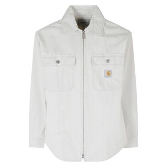Carhartt Work in Progress Mercer Shirt Jac - Heren - Zomerjassen - Grijs - M - Katoen - Jassen