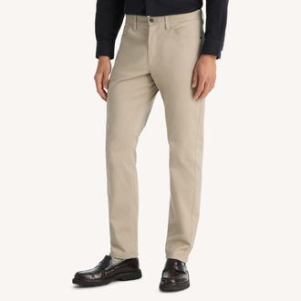Nautica Mens Stretch Sateen 5-Pocket Pant