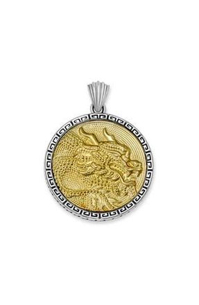 Samuel B. Dragon Pendant in Silver And Gold at Nordstrom Rack