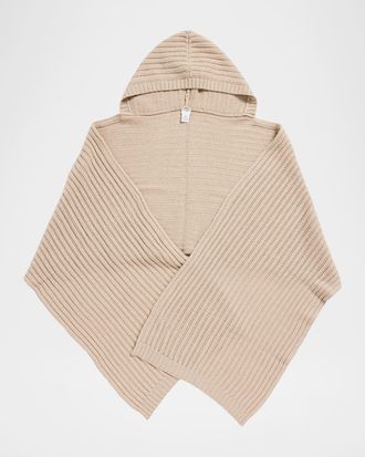 Brunello Cucinelli Cashmere Convertible Hooded Scarf
