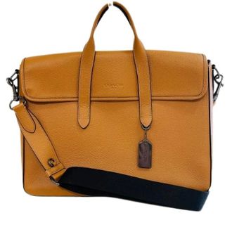 Coach Pre-owned Handbags, female, Brown, Size: ONE SIZE Pre-owned Sullivan Leather Briefcase