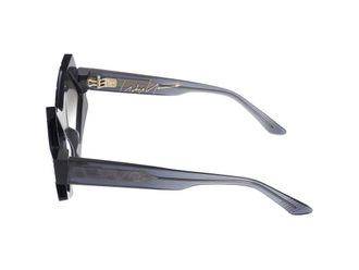 Yohji Yamamoto Unisex Slook004 Sunglasses Grey Acetato