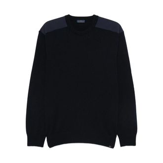 Paul & Shark Wool Shoulder-patch Jumper
