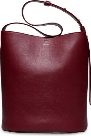 LI&Eacute; STUDIO The Norma Tote - Dames - Shoppers - Rood - ONE Size - Leer - Tassen