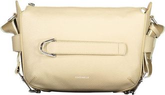 Coccinelle Beige Leather Women Womens Handbag