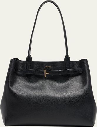 Tom Ford Audrey Medium Tote Bag in Grain Leather