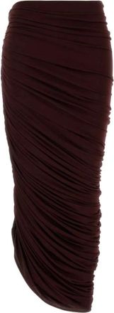 Magda Butrym Dames, Rokken, Rood, Maat: S Viscose