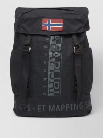 Napapijri logo print backpack