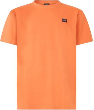 Paul & Shark Hombre, Camisetas, Naranja, Talla: 2XL
