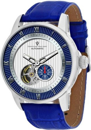 Christian Van Sant Viscay Automatic White Dial Mens Watch CV0552