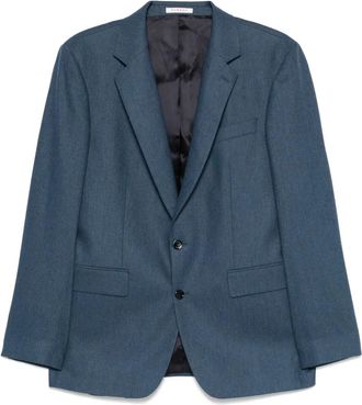 Fursac Blazer in lana - Blu