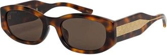 Gucci Gg2068Sa Zonnebril - Dames - Accessoires - Bruin - Maat: 55 MM