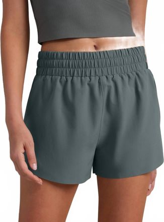 Rhone Mirage Lined Shorts In Green Smoke