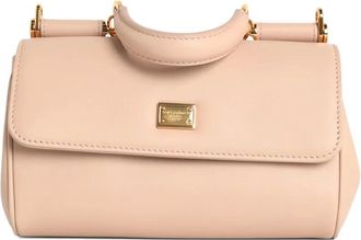 Dolce & Gabbana Borsa tote My Sicily in pelle con battente - Rosa