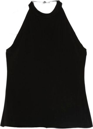 Norma Kamali Halter Top - Tops - Mujer - Negro - M