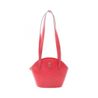 Saint Laurent Pre-owned Shoulder Bags, female, Red, Size: ONE SIZE Pre-owned Leather Shoulder Bag