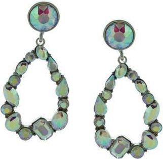 Olivia Welles Lidah Teardrop Earrings in Silver /Multi at Nordstrom Rack