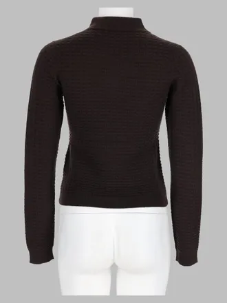 Guest In Residence Cashmere Waffle Knit Sweater - Brown