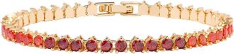 Brook & York Isabella Birthstone Tennis Bracelet in Gold-Jan at Nordstrom