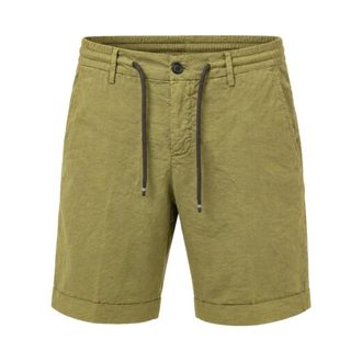 Mason's Casual Shorts, male, Green, Size: XL Drawstring Bermuda Shorts