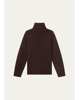 A.L.C. Archie Mock-Neck Cashmere Sweater