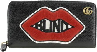 Gucci Pre-owned Wallet - Dames - Vintage Accessoires - Zwart - ONE Size - Leer - Vintage