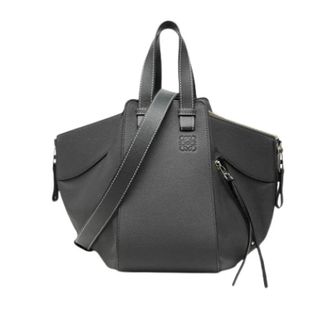 Loewe Pre-owned Handbag- Shoulder Bag - Dames - Vintage Handtas - Grijs - ONE Size - Leer - Vintage