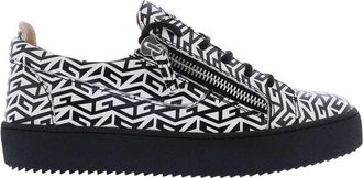 Giuseppe Zanotti Stijlvolle Heren Sneaker - Heren - Sneakers - Zwart - 44 EU - Schoenen