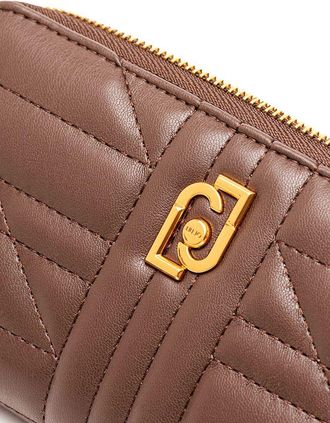 Liu Jo Womens Wallet Chocolate Polyurethane Bags