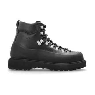 Diemme Lace-up Boots, female, Black, Size: 10 1/2 US Roccia Vet Gomma