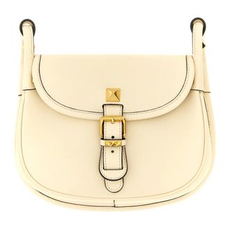 Valentino Garavani Small Flaneuse Shoulder Bag - female - Valentino Garavani - Shoulder Bags - Beige - ONE SIZE - Bags