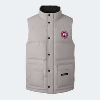 Canada Goose Freestyle Crew Vest (Men, Limestone, XXL)