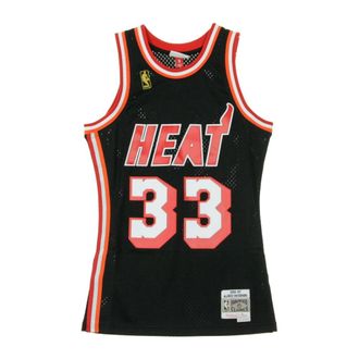 Mitchell & Ness Sportswear, male, Black, Size: XL Alonzo Mourning Basketball Tank Top