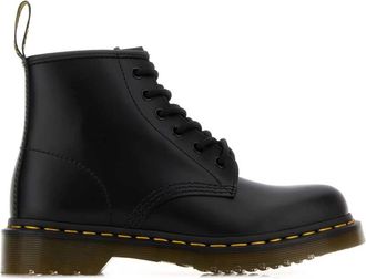 Dr. Martens 101 Veterboots - Dames - Veterlaarzen - Zwart - 40 EU - Leer - Schoenen
