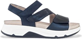 Gabor Dames, Schoenen, Blauw, Maat: 39 EU Leer