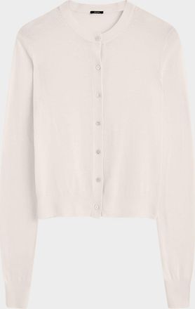 Joseph Button-Down Crewneck Cardigan