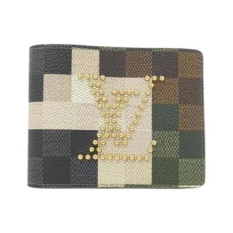 Louis Vuitton Pre-owned Vintage Canvas Bi-fold Wallet - Heren - Pre-owned - Veelkleurig - Maat: ONE Size