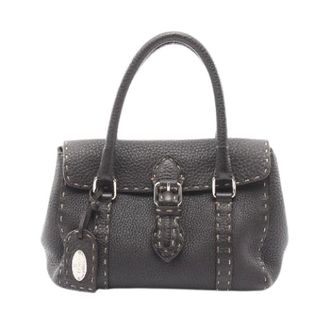 Fendi Pre-owned Handbags, female, Black, Size: ONE SIZE Pre-owned Selleria Mini Linda Handbag