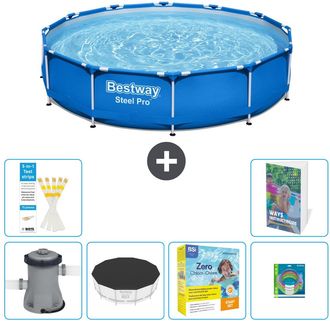 Bestway Piscina Bestway Steel Pro Redonda - 366x76 Cm - 7-piezas S231