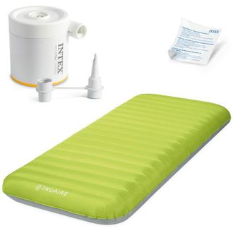 Intex Truaire Colch&oacute;n Inflable Verde Camping Confort
