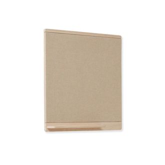 Form & Refine Rim Pinwand, 75 x 75 cm, Eiche weiss pigmentiert