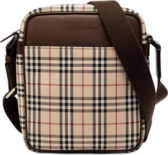 Burberry Pre-owned Burberry House Check Canvas Crossbody Ladies YFNZUGXG4DE9A7S8