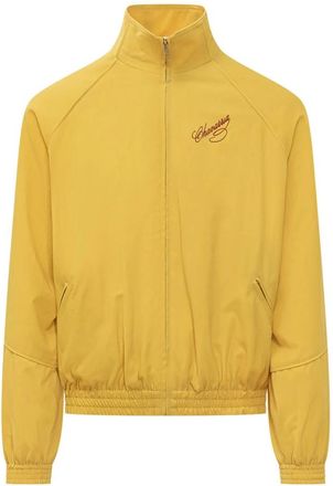 Willy Chavarria Ruff Rider Track Jkt - Heren - Trainingsjackets - Geel - M - Polyester - Fitness