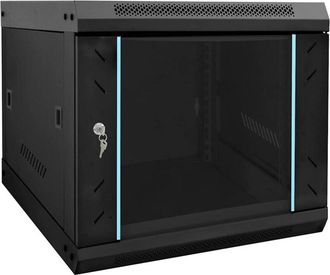 vidaXL Armadietto di rete Nero 53 x 60 x 45 cm Acciaio - Vidaxl