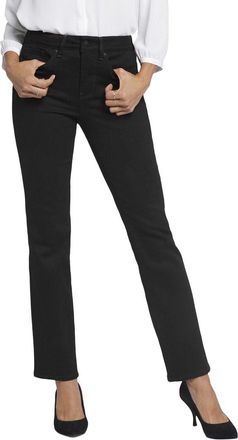 NYDJ Nydj Ellison Black Straight Leg Jean