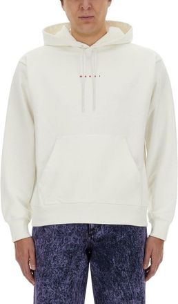 Marni Regular Fit Cotton Knit Sweatshirt