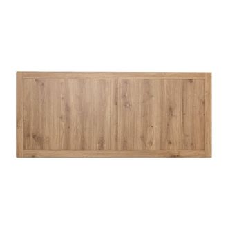 Klast Cabecero doble efecto madera natural 160 cm x 70 cm